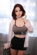 WMDOLL 161cm 70# TPEの製品 アニメラブドール 人工膣セックス製品