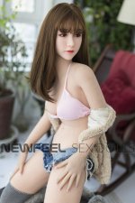 WMDOLL 145cm 85# B-カップ TPEの製品 男性のためのセックス人形 膣リアルプッシー愛人形