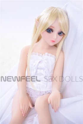 AXBDOLL 65cm A04E#エルフの耳アニメセックス人形 平らな胸