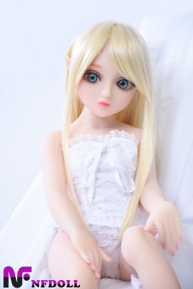 AXBDOLL 65cm A04E#エルフの耳アニメセックス人形 平らな胸