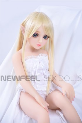 AXBDOLL 65cm A04E#エルフの耳アニメセックス人形 平らな胸